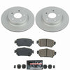 Power Stop 18-25 Nissan LEAF Rear Z23 Coated Brake Kit