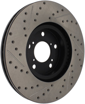 Stoptech 127.40071L 07-08 Acura MDX SportStop Slotted & Drilled Left Front Rotor