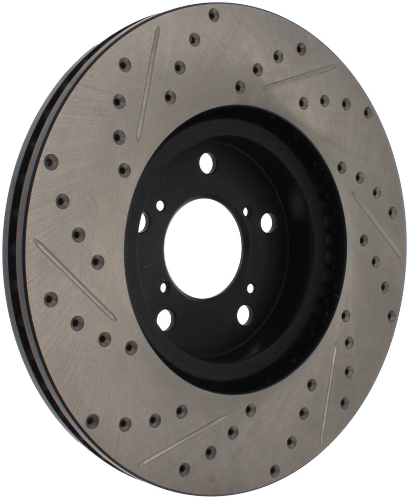 Stoptech 127.40071L 07-08 Acura MDX SportStop Slotted & Drilled Left Front Rotor