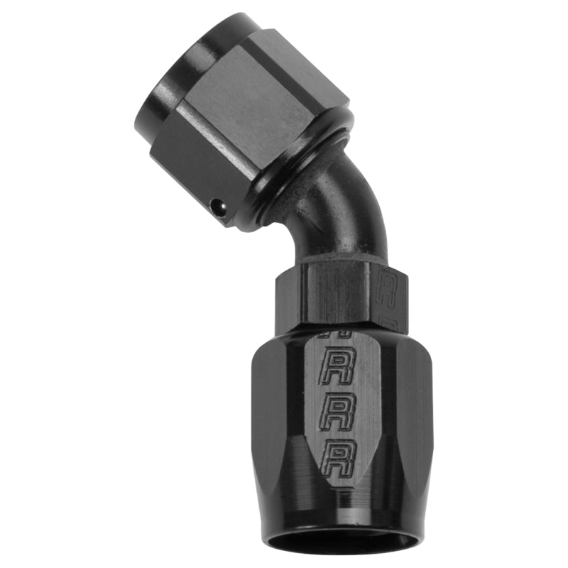Russell 610085 Performance -4 AN Black 45 Degree Full Flow Hose End