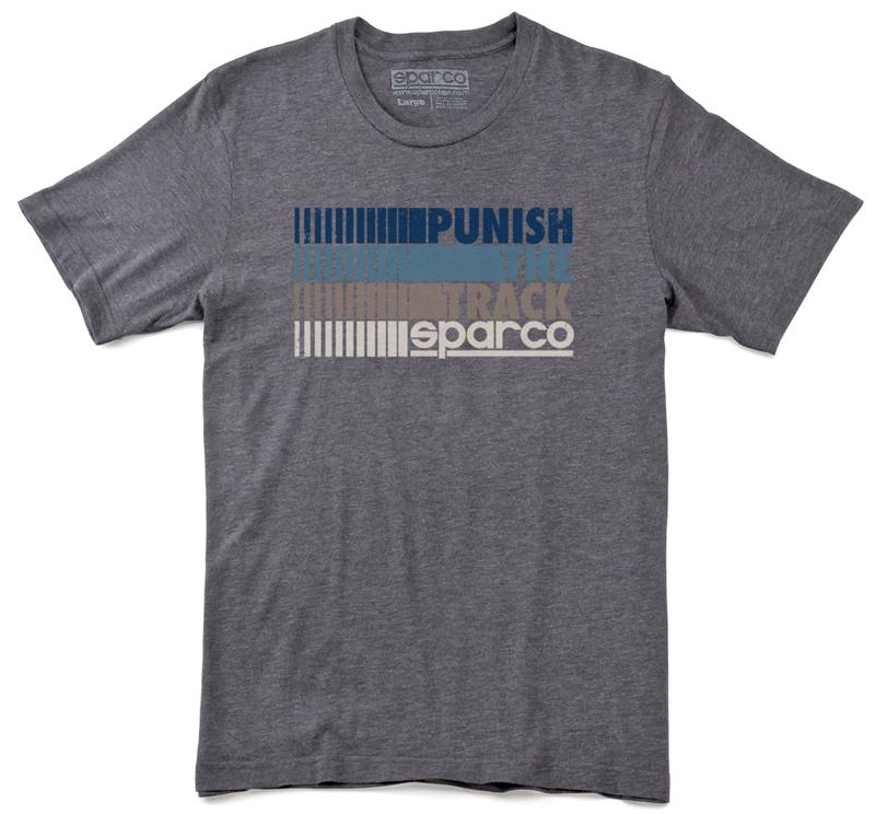 SPARCO SP02700GR2M Sparco T-Shirt Punish Gry Med