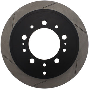 Stoptech 126.44157SR Power Slot 08-09 fits Lexus LX450/470/570 / 07-09 Toyota Tundra Slotted Right Rear Rotor