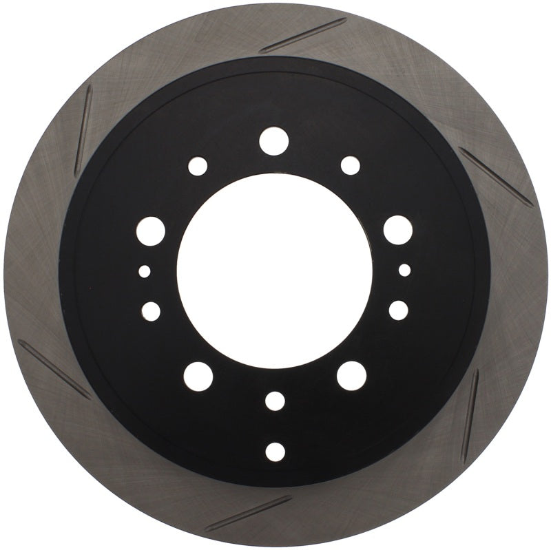 Stoptech 126.44157SR Power Slot 08-09 fits Lexus LX450/470/570 / 07-09 Toyota Tundra Slotted Right Rear Rotor