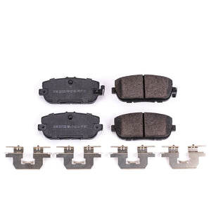 PowerStop fits Fiat 124 Spider Rear Z17 Evolution Ceramic Brake Pads w/Hardware