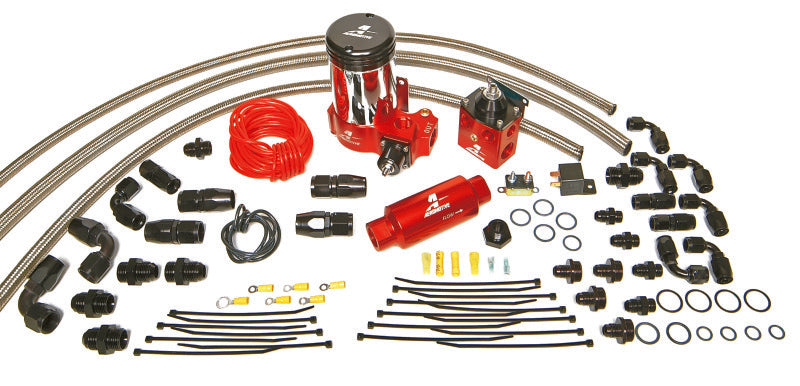 Aeromotive  17204 A2000 Complete Drag Race Fuel System for Dual Carbs