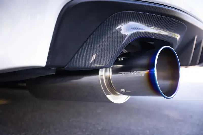 GReddy 11007123 PE-TR Rolled Tip-Burnt-Ti L 190mm x 115mm