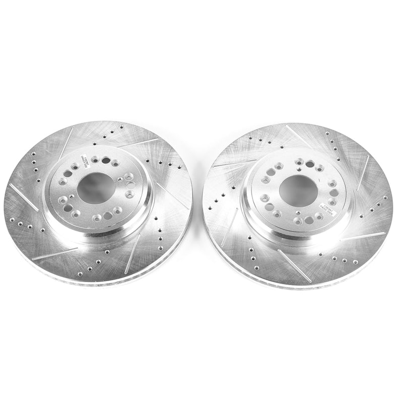 PowerStop fits Lexus 95-00 LS400 Front Evolution Drilled & Slotted Rotors - Pair