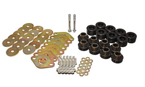 Energy Suspension 2.4111G Body Mount Set W/Hardware - Black