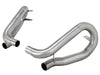 AFE 49C36412 MACHForce XP 2.5in Stainless Muffler Bypass 12-14 fits Porsche 911