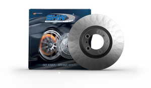 SHW Performance VRX31802 SHW 16-19 Volkswagen GTI 2.0L Rear Smooth Monobloc Brake Rotor (5Q0615601E)