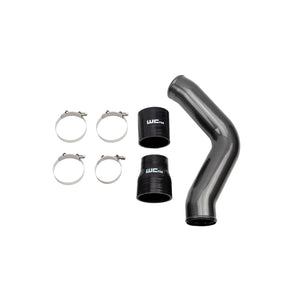 Wehrli 13-18 Cummins 6.7L Driver Side 3.5in Intercooler Pipe - Sparkle Bomber Orange