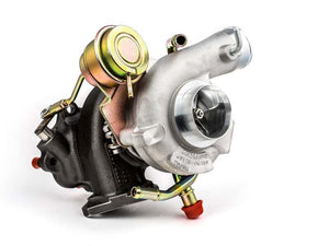 Forced Performance 2025070 fits Subaru STi/WRX Blue Turbocharger 84mm CH8 CM Turbine Hsg Internal WG w/Oil Line