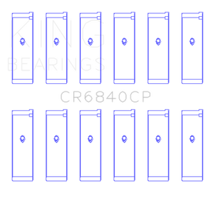 King CR6840CP0.25 fits Nissan 05-12 VQ40DE V6 4L (Size 0.25) Rod Bearing Set