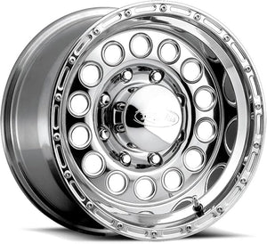 Raceline 887-58012 887 Rock Crusher 15x8in / 5x114.3 BP / -32mm Offset / 83.82mm
