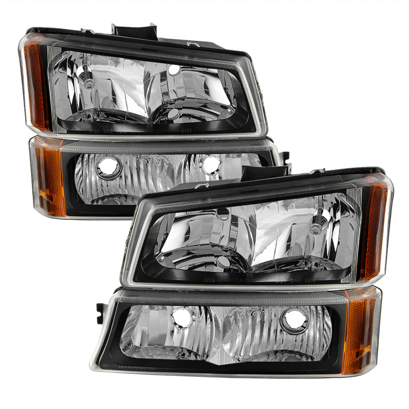 5069801 Xtune fits Chevy 03-06 Silverado 2500HD Crystal Headlights w/ Bumper L