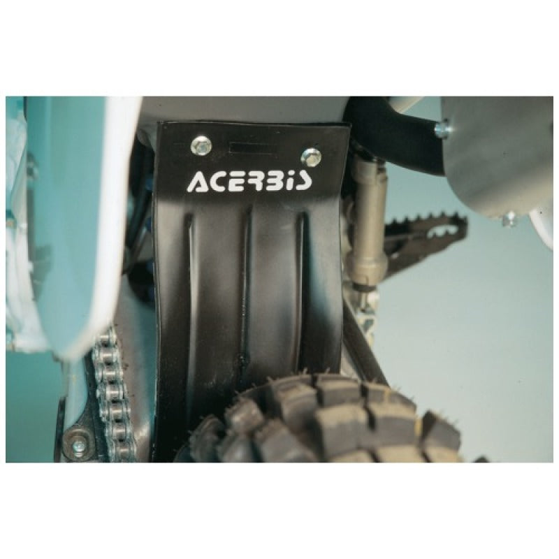 Acerbis 2043210001 fits Honda CR/ Kawasaki KX125/250 Mud Flap - Black