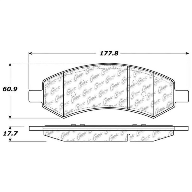 Stoptech 308.1084 06-17 Dodge Ram 1500 Street Performance Front Brake Pads