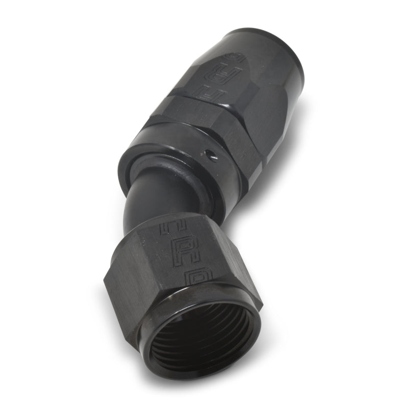 Russell 610085 Performance -4 AN Black 45 Degree Full Flow Hose End