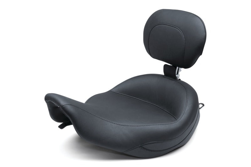 Mustang 79457 Harley Rd King, 06-07 Str Glide, 00-05 fits Eagle 97-07 Touring Solo Seat-Black