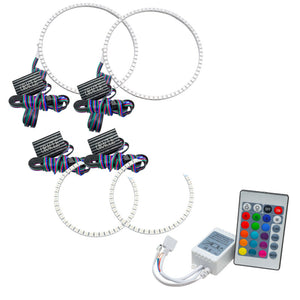 ORACLE Lighting 2235-504 Oracle fits Dodge Ram 02-05 Halo Kit - ColorSHIFT w/ Simple Controller