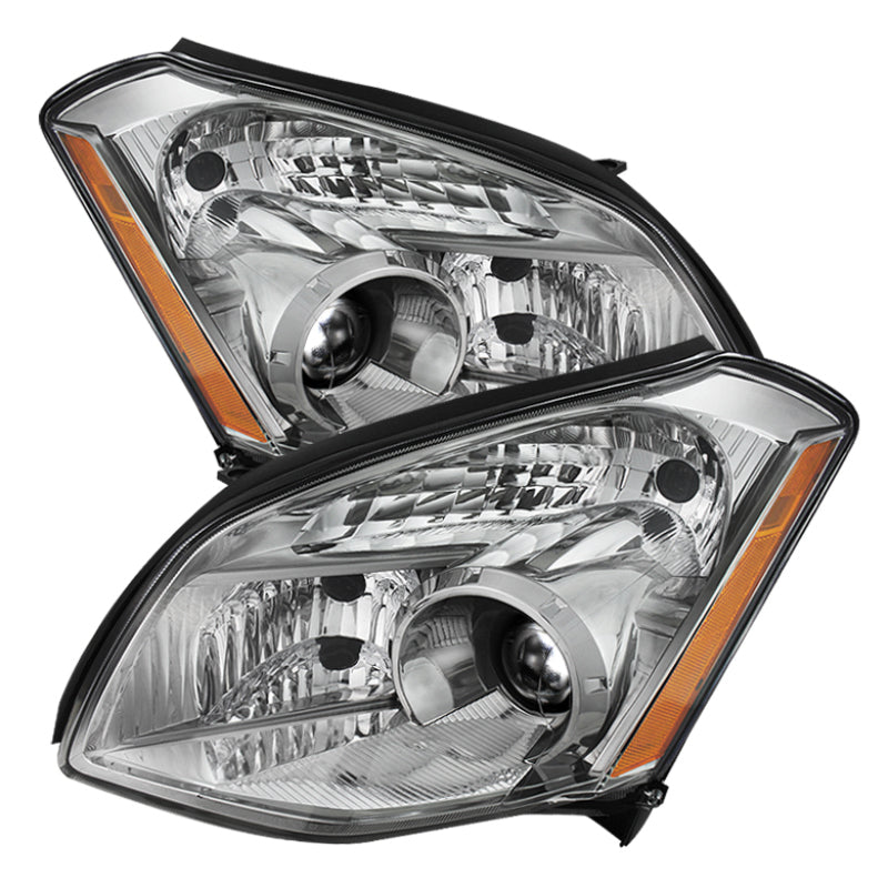 9025556 Xtune fits Nissan 07-08 Maxima (Halogen Only) Crystal Headlights Chrom