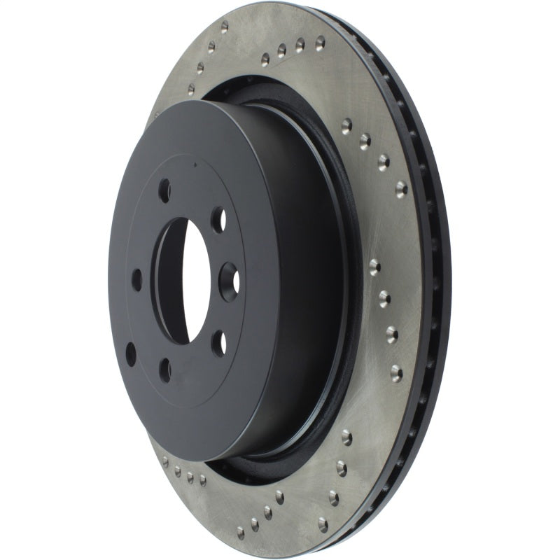 Stoptech 128.22010CR 05-09 Land Rover LR3 / 06-13 Land Rover Range Rover Sport Drilled Right Rear Cryo Rotor