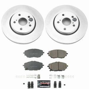 Power Stop 18-22 Toyota C-HR Front Z23 Coated Brake Kit