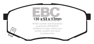 EBC UD1447 10-15 fits Hyundai Tucson 2.0 FWD Ultimax2 Front Brake Pads