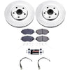 Power Stop 93-94 Lexus LS400 Front Z23 Coated Brake Kit