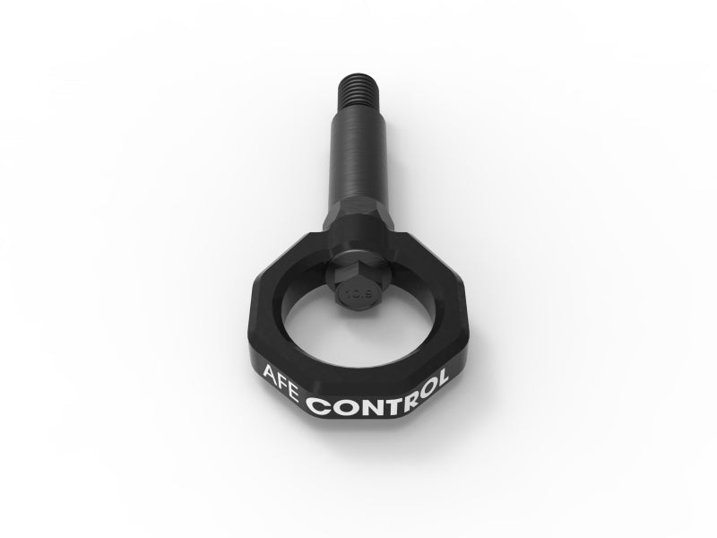 AFE 450-502001-B Control Front Tow Hook Black fits BMW F-Chassis 2/3/4/M