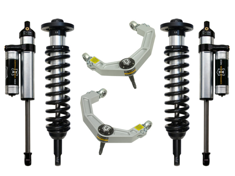 ICON K93003 fits Ford 09-13 F-150 4WD 0-2.63in Stage 3 Suspension System w/Billet Uca