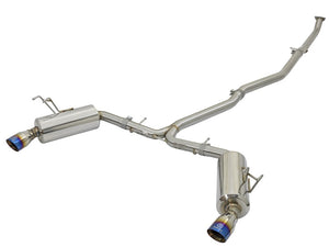 AFE 49-36615-L Takeda 16-17 fits Honda Civic I4-1.5L (t) 2.5-2.25in 304 SS CB D