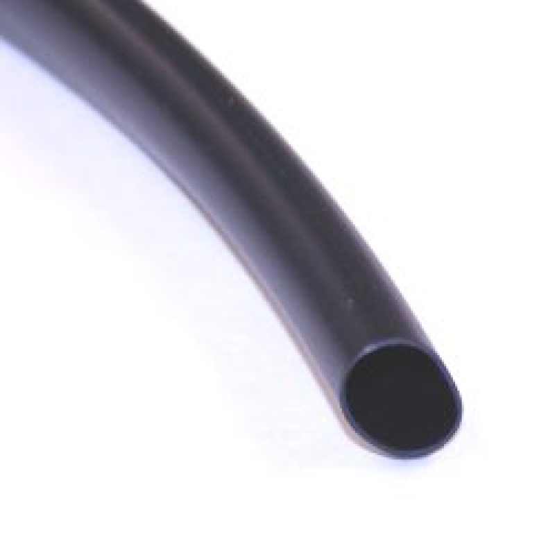 NAMZ NETR-012 Extruded PVC Tubing Black Wire Loom (1/2in.) - 8ft. Section