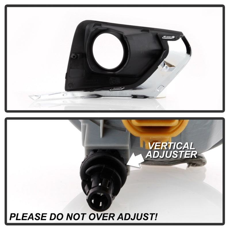 Spyder 5086396 fits Chevrolet 18-19 Traverse 20 OEM Style Fog Lights W/Universa