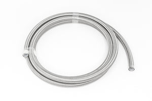DeatschWerks 6-02-0861-10 6AN SS Double Braided PTFE Hose 10 Feet