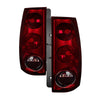 9034589 Xtune fits GMC 07-20 Yukon Xl 1500/2500 2012 OEM Style Tail Lights Red