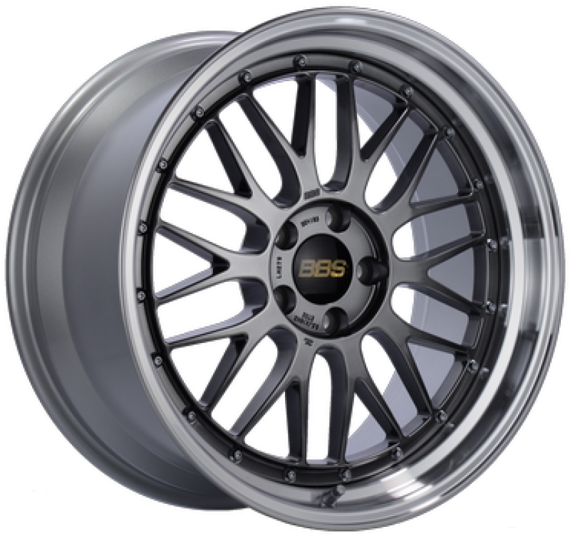 BBS LM465DBPK fits LM 20X10.5 5x112 ET15 Diamond Black Wheel 80mm PFS/Clip Required