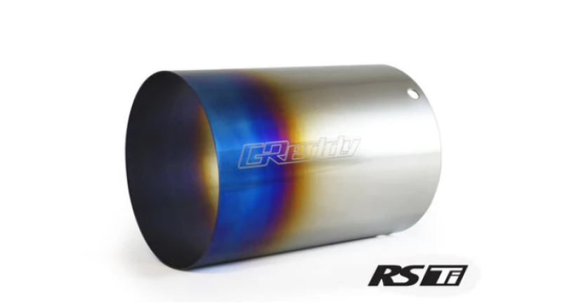 GReddy 11002103 Burnt Titanium Tip 115mm Diameter 170mm Length (for Revolution R
