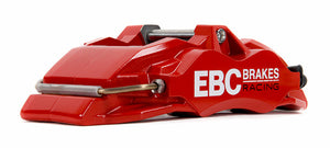 EBC BC6101RED-L Racing 13-22 Volkswagen Golf GTI MK7/MK8 2.0T Red Apollo-6 Front Left Caliper