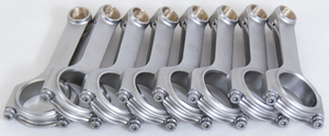 Eagle CRS6000SLW fits Chevy 350/LT1 Forged 4340 H-Beam Con Rods w/2.000in Rod Journal 3/8in ARP2000 (Set of 8)