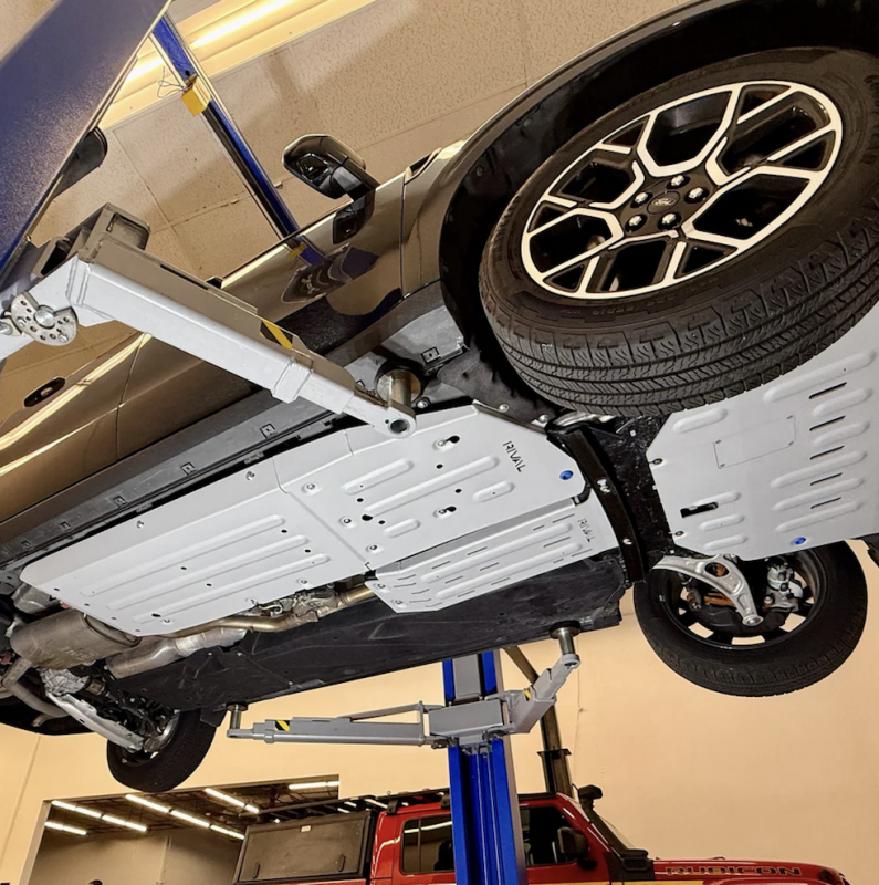 Rival 24-26 Ford Ranger/Raptor Aluminum Transmission Skid Plate