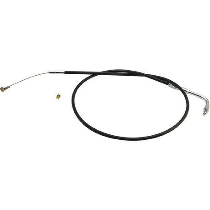 S&S 19-0463 Cycle 81-95 HD 48in Threaded Throttle Cable - Close Side