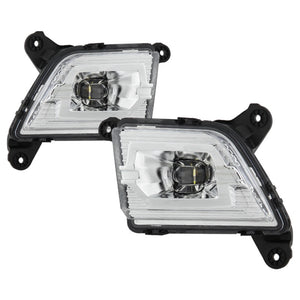 Spyder 5086983 fits Chevy 19-20 Silverado 1500 OEM Style Full LED Fog Light w/S
