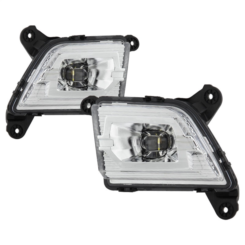 Spyder 5086983 fits Chevy 19-20 Silverado 1500 OEM Style Full LED Fog Light w/S