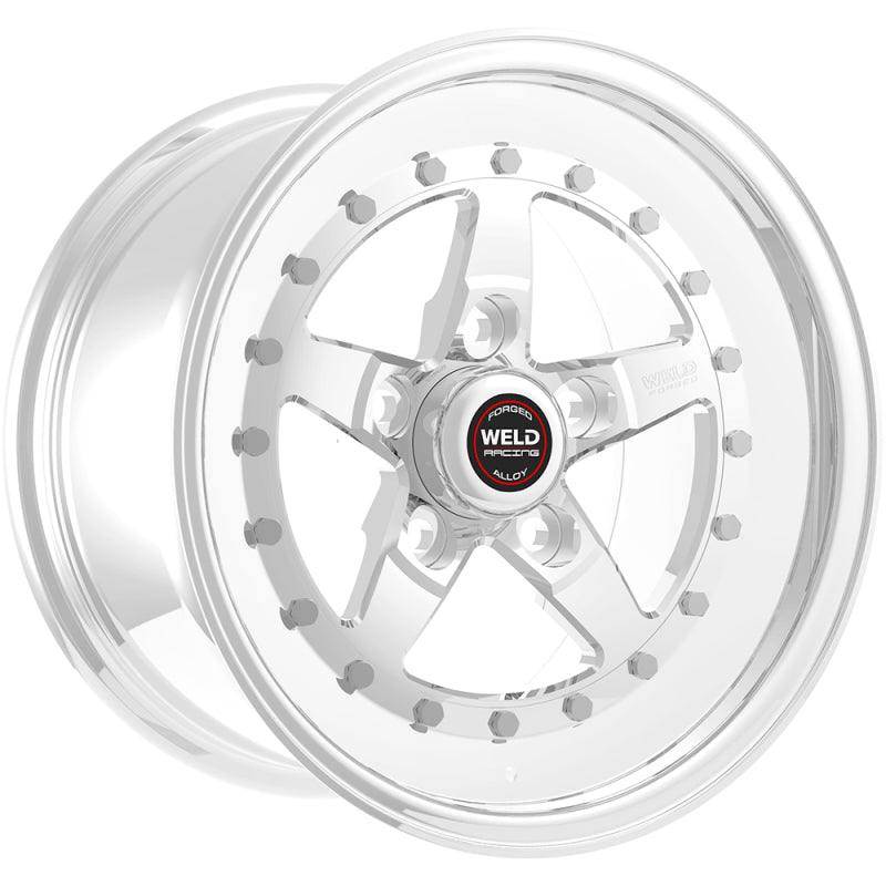 Weld  791P-56276 star 15x6 / 5x4.75 BP / 3.5in. BS Polished Wheel - Non-Beadlock