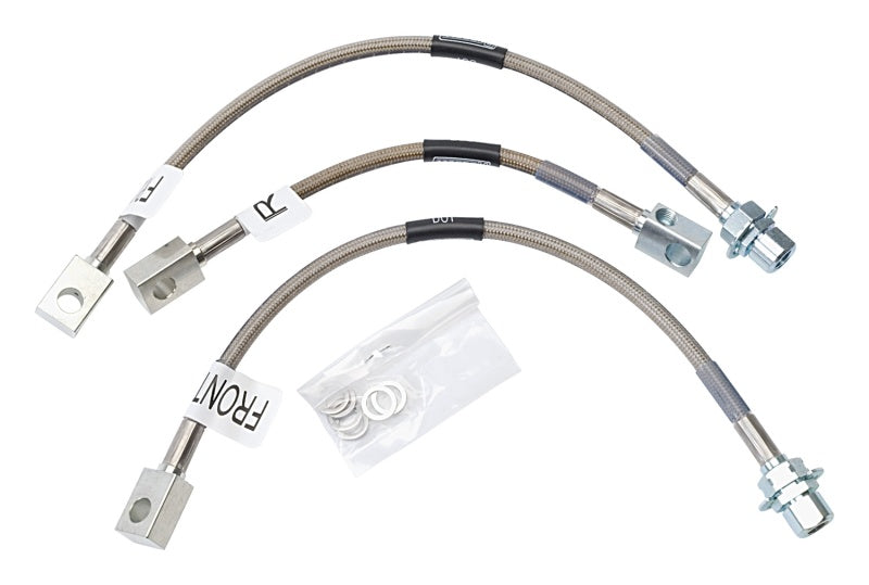 Russell 693020 Performance 94-95 fits Ford Mustang GT (Front & Rear Center Hose) Brake Line Kit