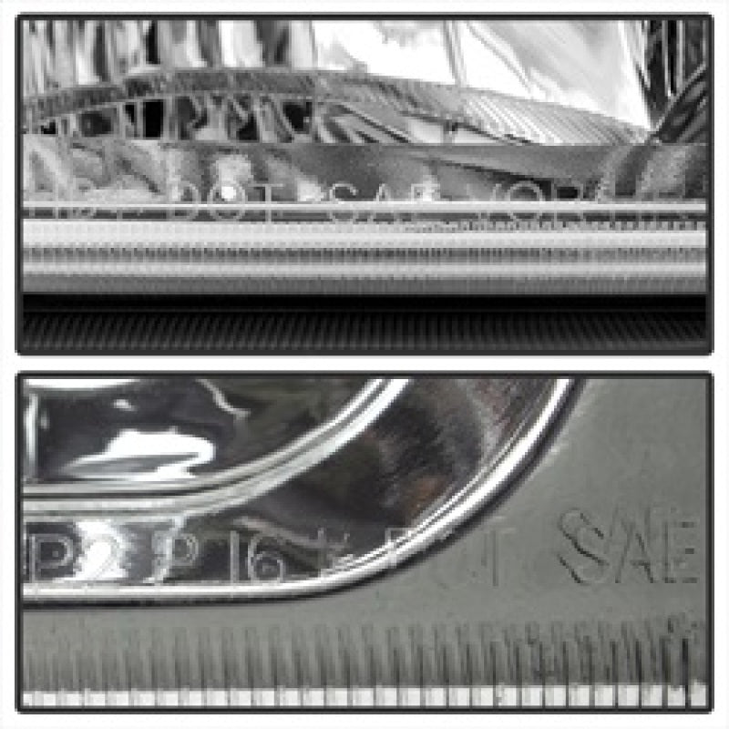 5064912 Xtune fits Chevy 03-06 Silverado 2500HD Crystal Headlights w/ Bumper L