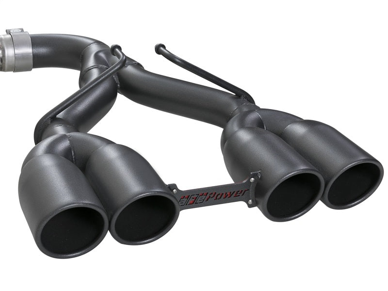 AFE 49-38071-B Series 2.5in. 304 SS C/B Exhaust System 2018 fits Jeep Wrangler