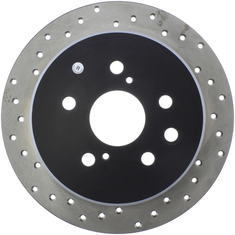 Stoptech 128.44142R Drilled Sport Brake Rotor