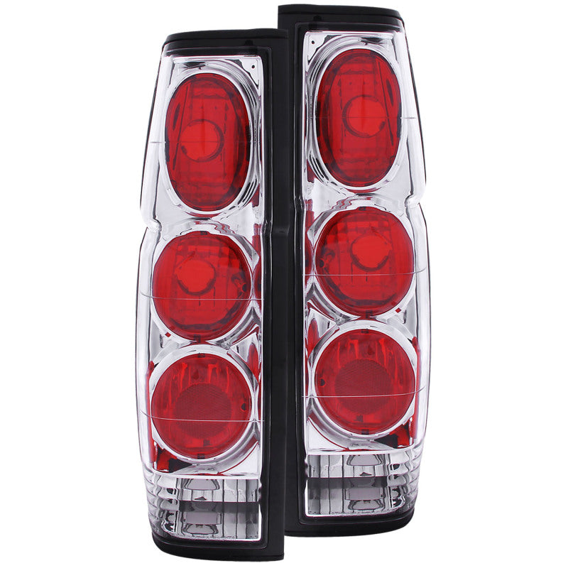 ANZO 211116 1997 fits Nissan 86-19 Hardbody Taillights Chrome